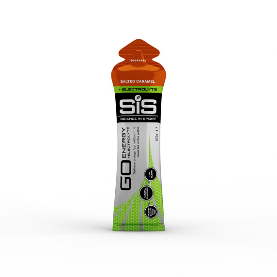 SIS GO Energy + Electrolyte Salted Caramel Gel 60ml - Salted Caramel-0