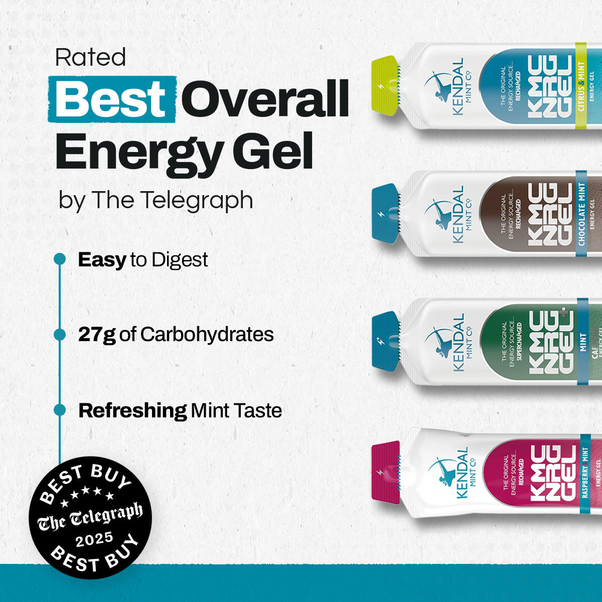 KMC NRG GEL Mixed Flavour Energy Gel Bundles (Save up to 40%)-4