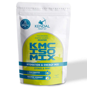 compare product KMC ISO MIX Isotonic Hydration Recyclable Pouch 1kg - 27 Serves