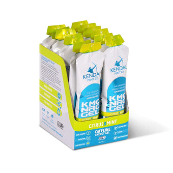 compare product KMC NRG GEL+ Citrus & Mint Caffeine Energy Gel 70g
