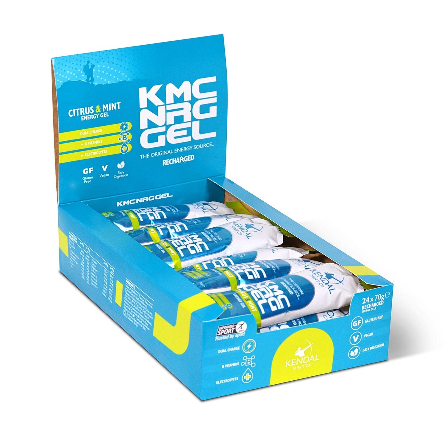 KMC NRG GEL Citrus & Mint Energy Gel 70g-4