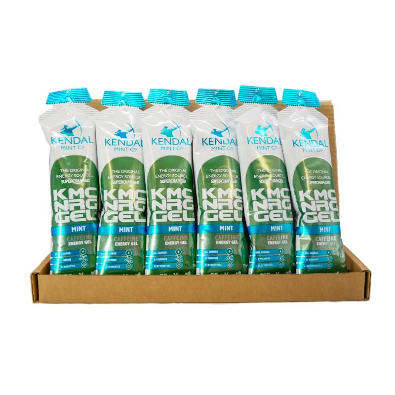 KMC NRG GEL+ Mint Caffeine Energy Gel 70g-3