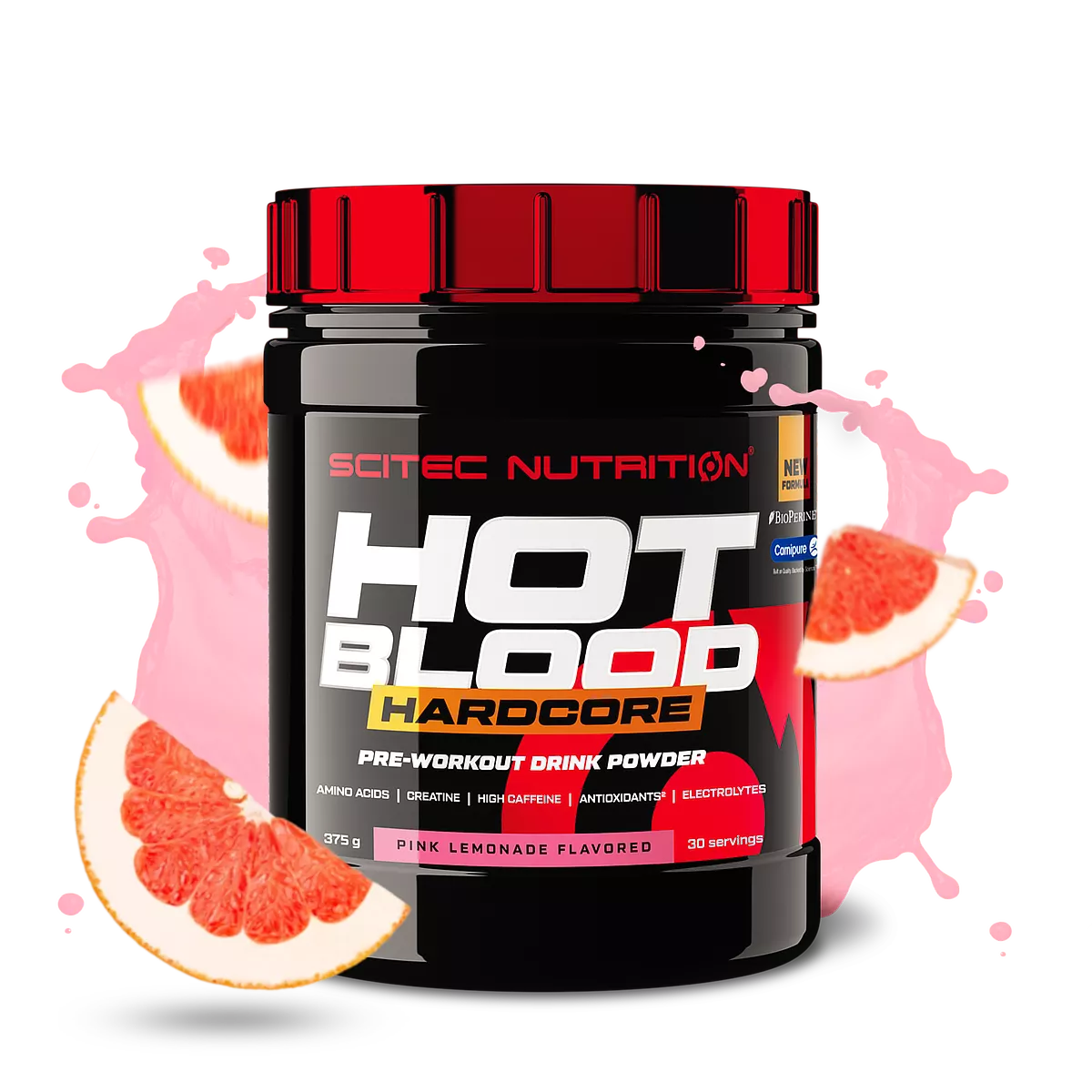 Scitec Nutrition Hot Blood Hardcore 375g – Explosive Pre-Workout