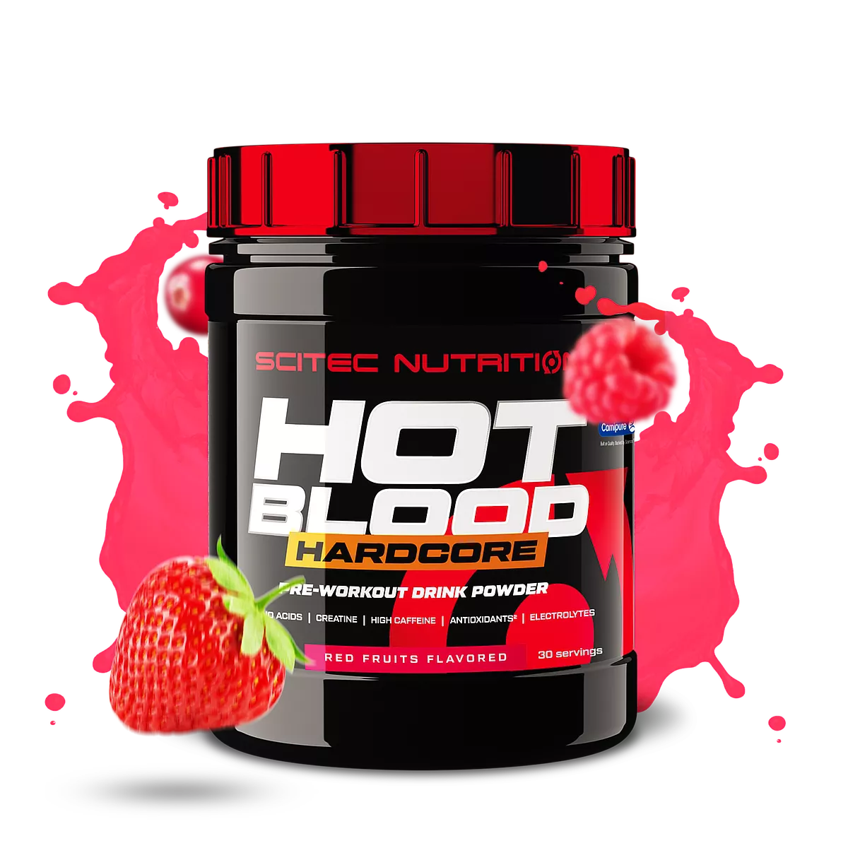 Scitec Nutrition Hot Blood Hardcore 375g – Explosive Pre-Workout