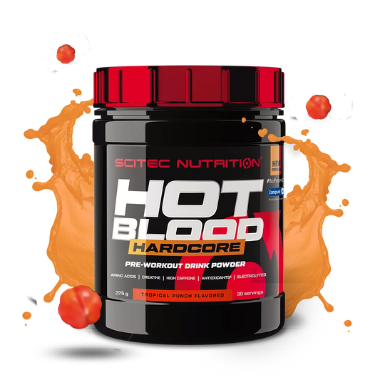 Scitec Nutrition Hot Blood Hardcore 375g – Explosive Pre-Workout