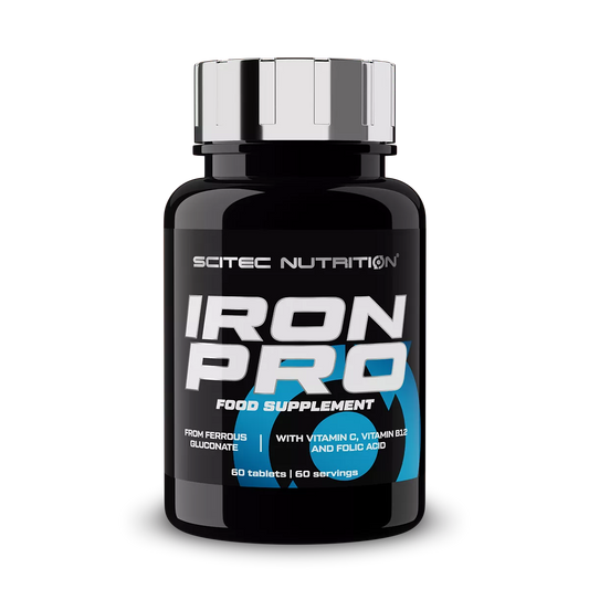 Scitec Nutrition Iron Pro – 60 Tablets | Iron & Vitamin C Complex
