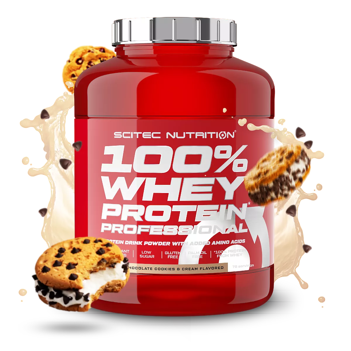 Scitec Nutrition 100% Whey Protein Professional 2.35kg – High-Quality Recovery