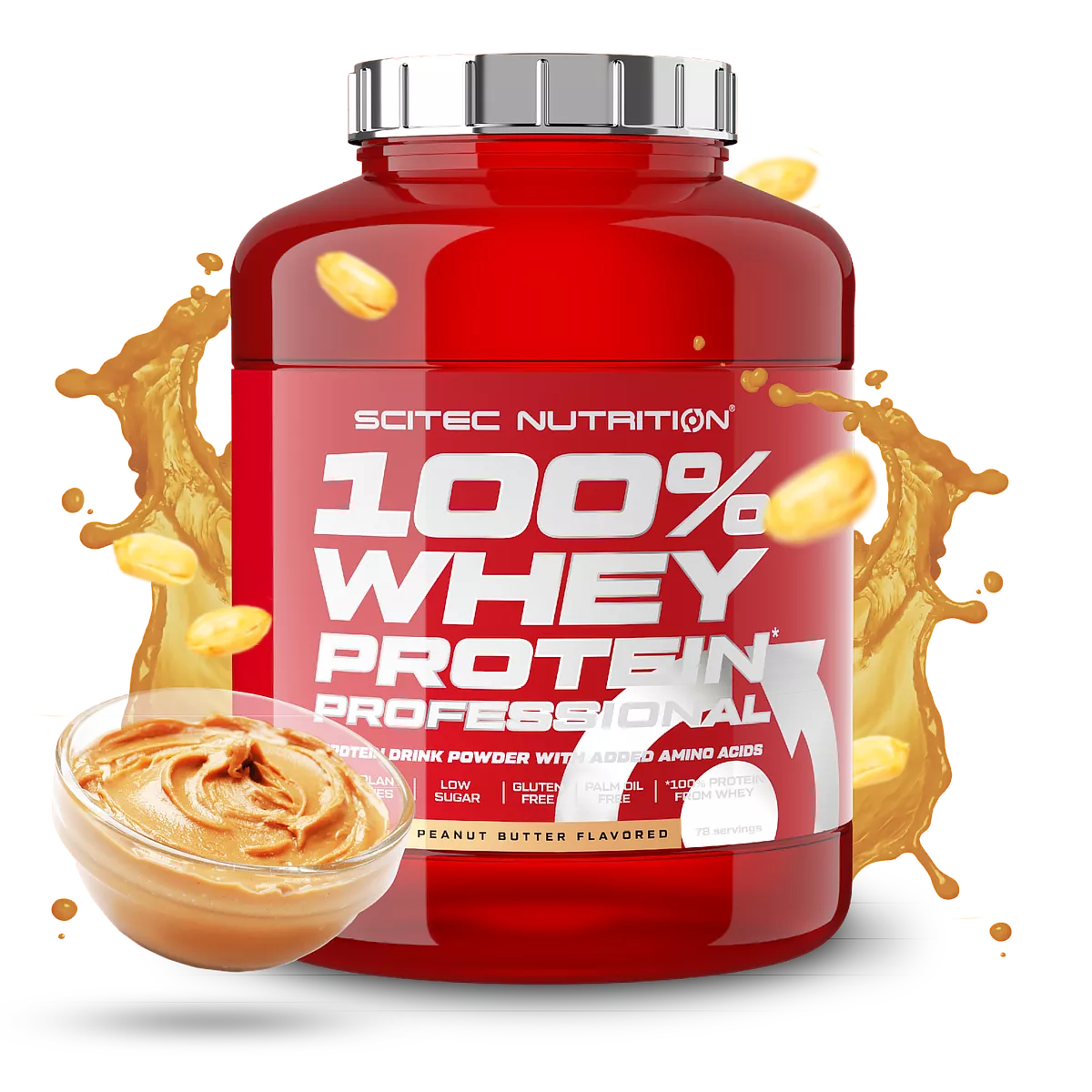 Scitec Nutrition 100% Whey Protein Professional 2.35kg – High-Quality Recovery