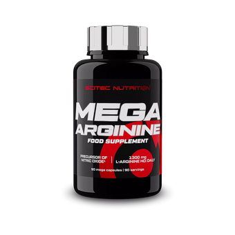 compare product Scitec Nutrition Mega Arginine – 90 Caps | Nitric Oxide & Pump Support