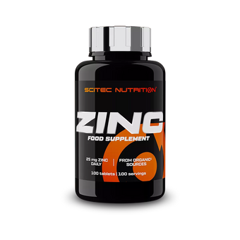 compare product Scitec Nutrition Zinc 25mg – 100 Tablets | Immune & Testosterone Support