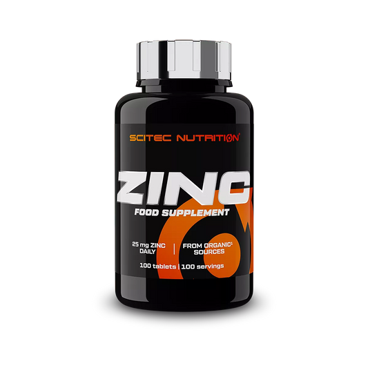 Scitec Nutrition Zinc 25mg – 100 Tablets | Immune & Testosterone Support