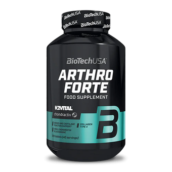 compare product BioTechUSA Arthro Forte 120 Tablets - Glucosamine, Chondroitin & MSM Joint Support