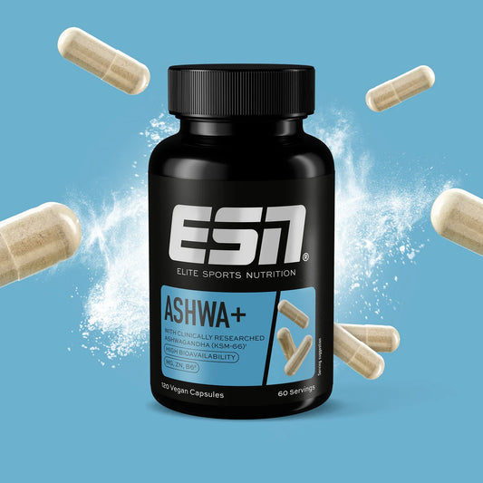 ESN Ashwa Pro: Ashwagandha KSM-66® for Stress & Sleep Support