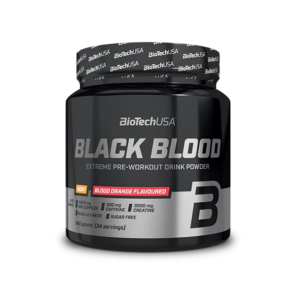 BioTechUSA Black Blood NOX+ - Pre-Workout with Creatine & Caffeine 340g