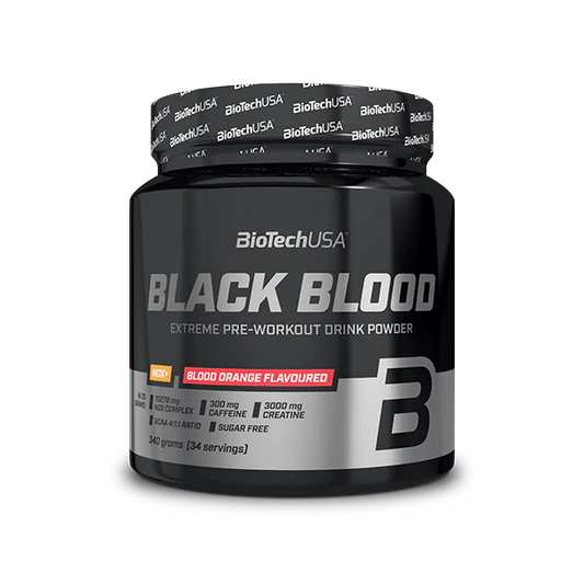 BioTechUSA Black Blood NOX+ - Pre-Workout with Creatine & Caffeine 340g