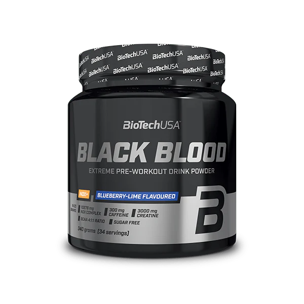 BioTechUSA Black Blood NOX+ - Pre-Workout with Creatine & Caffeine 340g