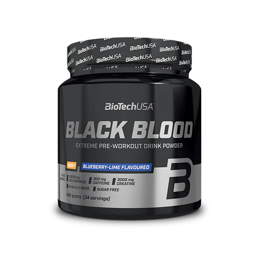 BioTechUSA Black Blood NOX+ - Pre-Workout with Creatine & Caffeine 340g