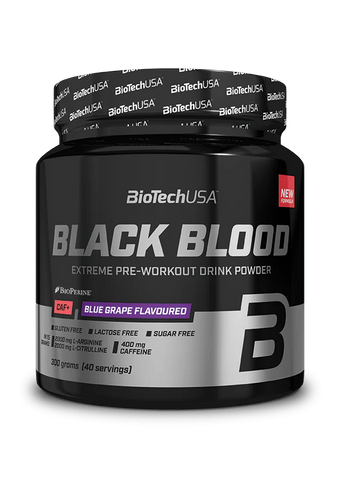 compare product BioTechUSA Black Blood CAF+ - High Caffeine Pre-Workout Powder