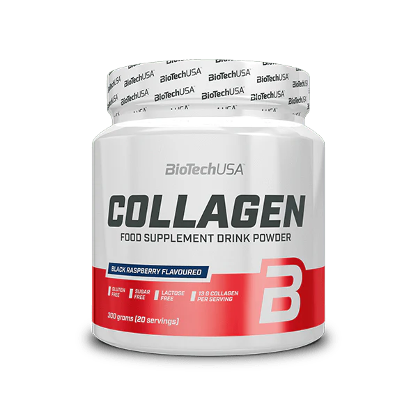 BioTechUSA Collagen - Powder with Hyaluronic Acid for Skin & Joints