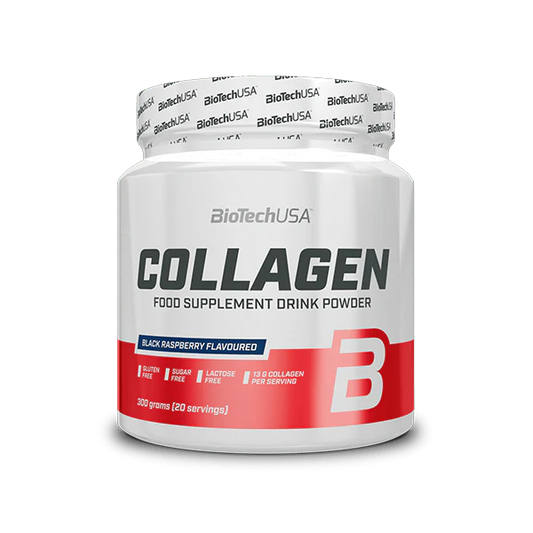 BioTechUSA Collagen - Powder with Hyaluronic Acid for Skin & Joints