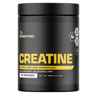 compare product Dedicated Nutrition Creatine Monohydrate – Strength, Power & Recovery