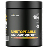 Dedicated Nutrition Unstoppable – High-Stim Pre-Workout | Energy, Focus & Pump