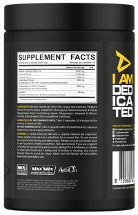 Dedicated Nutrition Vaso Grow – Pump & Nitric Oxide Booster