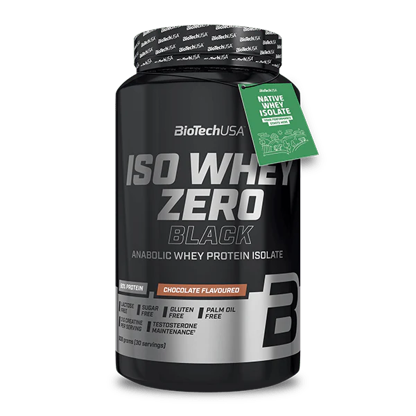 BioTechUSA Iso Whey Zero Black - 908g Whey Isolate with Creatine