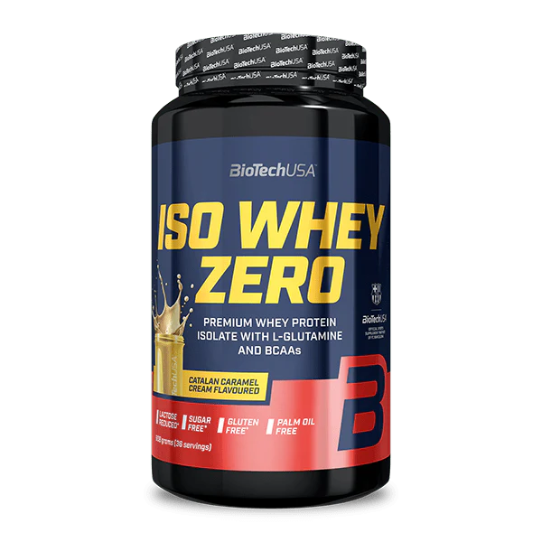 BioTechUSA Iso Whey Zero Protein - Sugar-Free & Lactose-Free | 908g