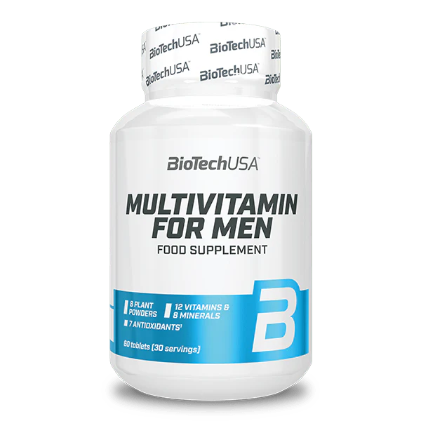 BioTechUSA Multivitamin for Men - Daily Vitamin & Mineral Complex