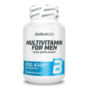 compare product BioTechUSA Multivitamin for Men - Daily Vitamin & Mineral Complex