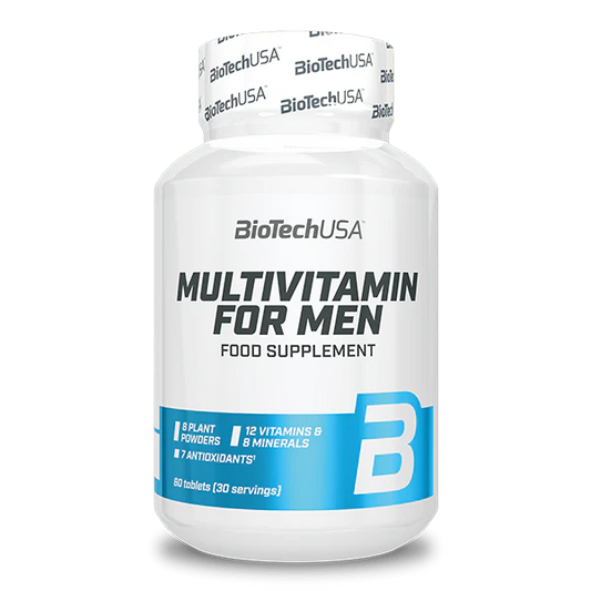 BioTechUSA Multivitamin for Men - Daily Vitamin & Mineral Complex