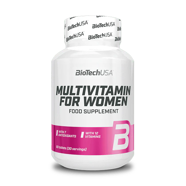 BioTechUSA Multivitamin for Women - Daily Vitamin & Mineral Complex