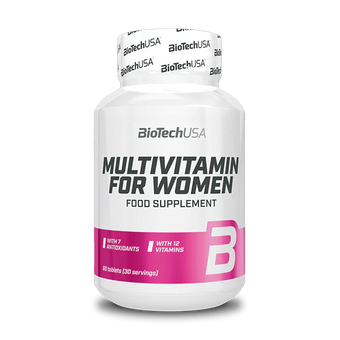 compare product BioTechUSA Multivitamin for Women - Daily Vitamin & Mineral Complex