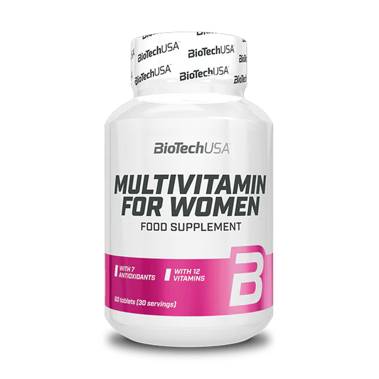BioTechUSA Multivitamin for Women - Daily Vitamin & Mineral Complex
