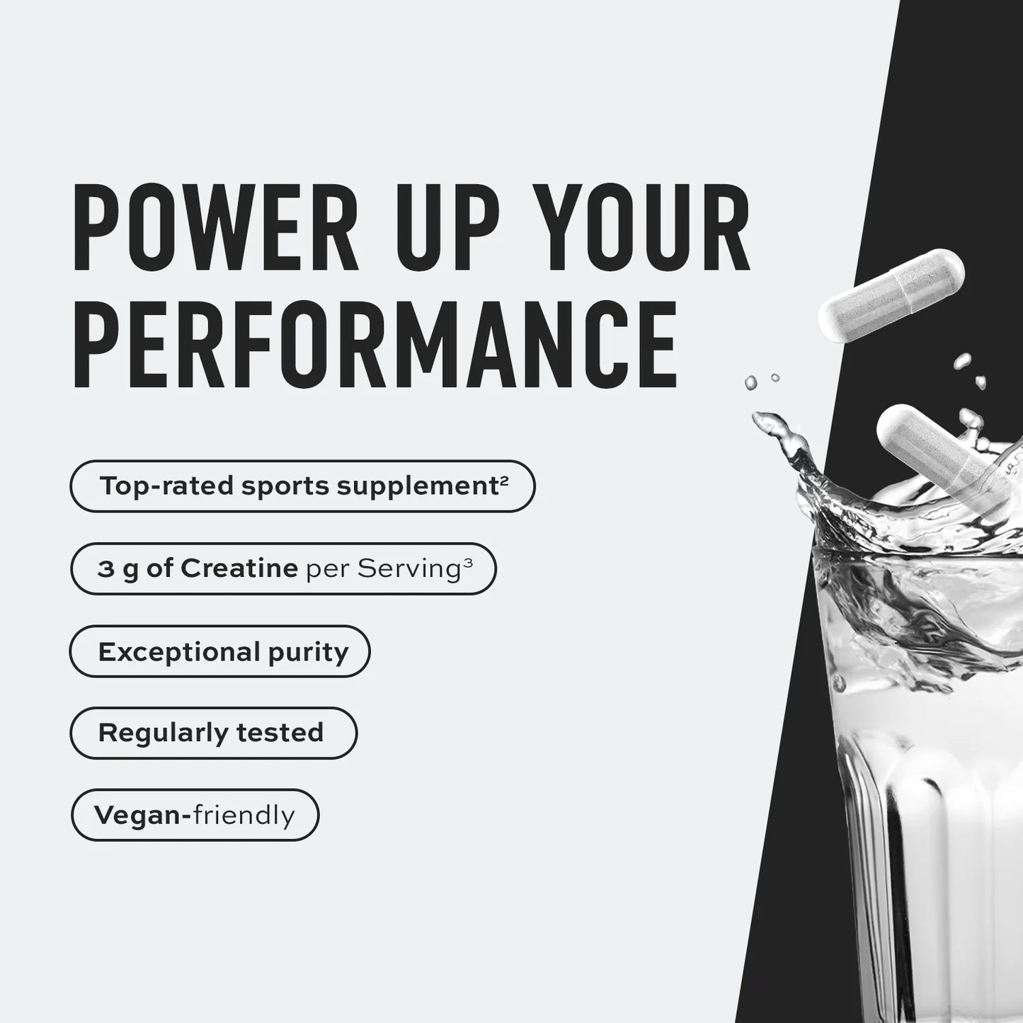 ESN Ultrapure Creatine Giga Caps: Boost Performance & Muscle Growth