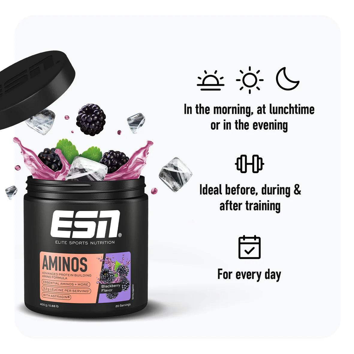 ESN Vitamin D3+K2 - High-Dose Capsules for Bones & Immunity