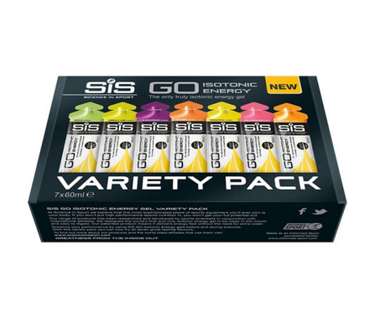 SIS Go Isotonic Energy Pack 7 Isotonic Gels Assorted-0