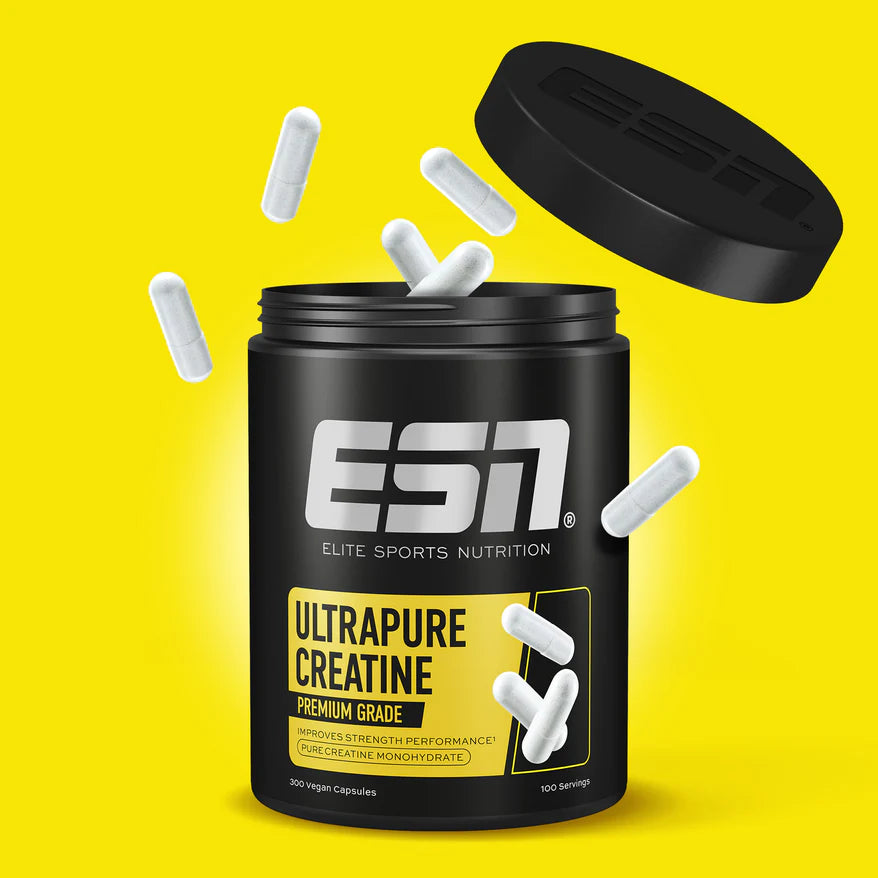 ESN Ultrapure Creatine Giga Caps: Boost Performance & Muscle Growth
