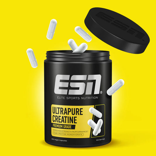 ESN Ultrapure Creatine Giga Caps: Boost Performance & Muscle Growth