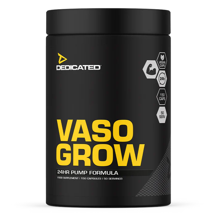 Dedicated Nutrition Vaso Grow – Pump & Nitric Oxide Booster