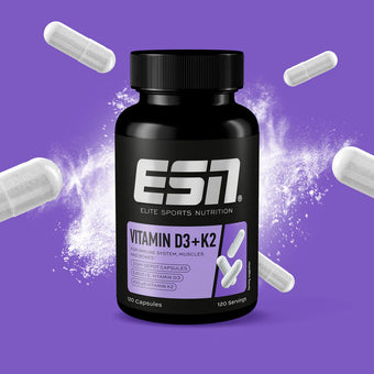 compare product ESN Vitamin D3+K2 - High-Dose Capsules for Bones & Immunity