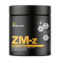 Dedicated Nutrition ZM-Z – Zinc, Magnesium & Vitamin B6 | Recovery & Testosterone Support