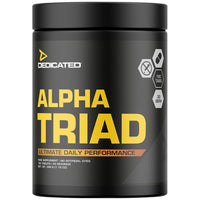 Dedicated Nutrition Alpha Triad – Testosterone & Male Vitality Support