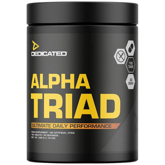 compare product Dedicated Nutrition Alpha Triad – Testosterone & Male Vitality Support