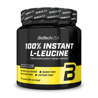 compare product BioTechUSA 100% Instant L-Leucine - Muscle Growth & Recovery Powder