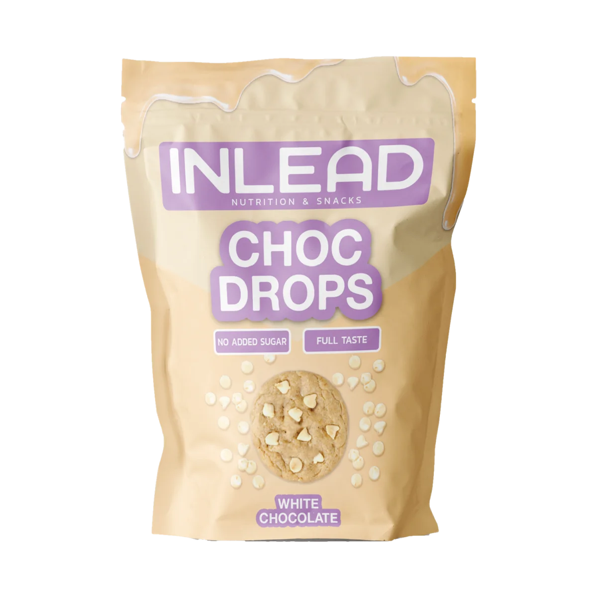 Inlead Choc Drops 150g – No-Added-Sugar Chocolate Drops
