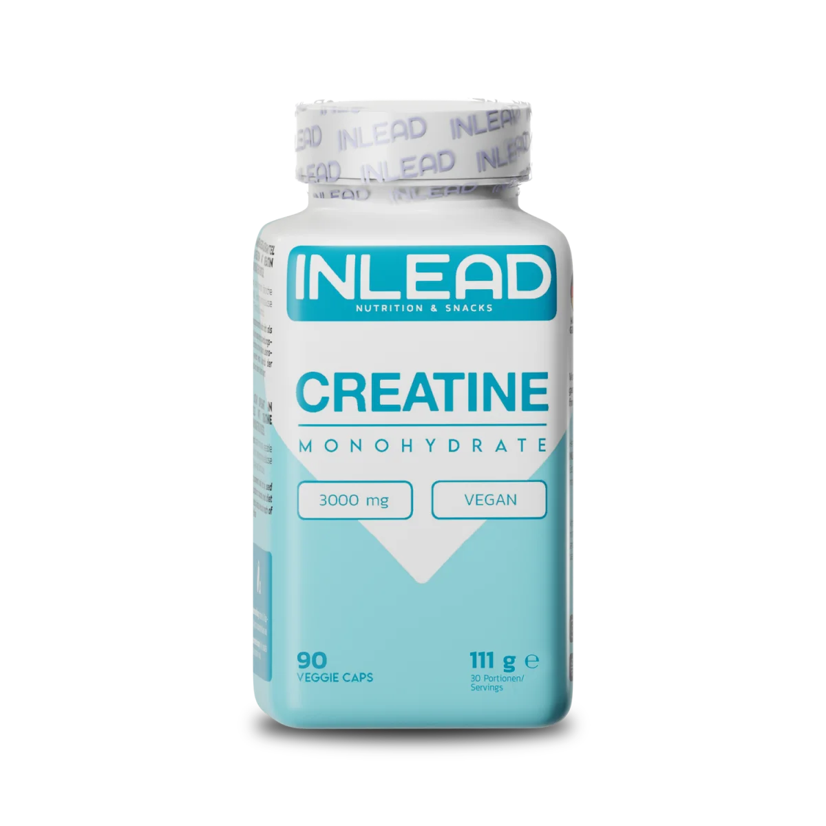 Inlead Creatine 90 Caps – 3000mg Creatine Monohydrate | Strength & Performance