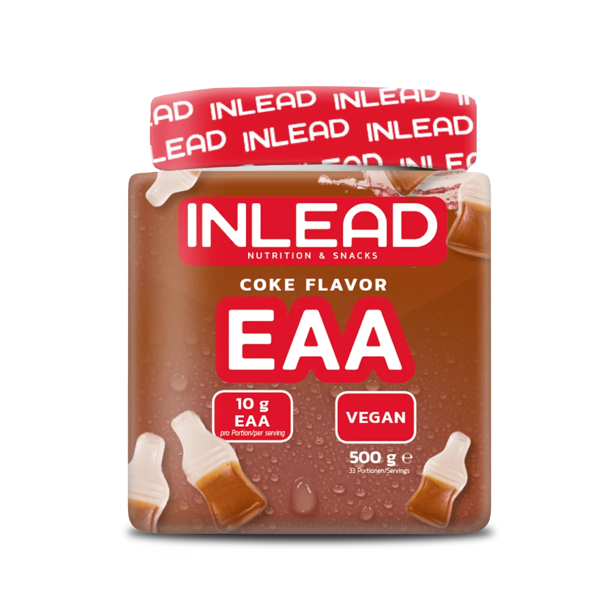 Inlead EAA 500g – Vegan Essential Amino Acids for Recovery & Performance