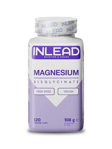 Inlead Magnesium Bisglycinate – 120 Capsules | Recovery, Sleep & Muscle Support